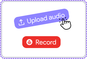 Upload Audio in Voice Changer Upload Audio in Voice Changer